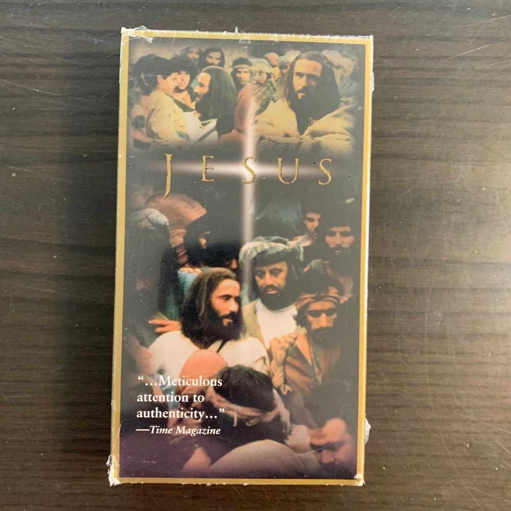 Jesus Movie VHS 1999 Warner Brothers Brian Deacon Factory Sealed New‎ 4501T